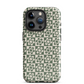 Green Checker Daisy iPhone Case