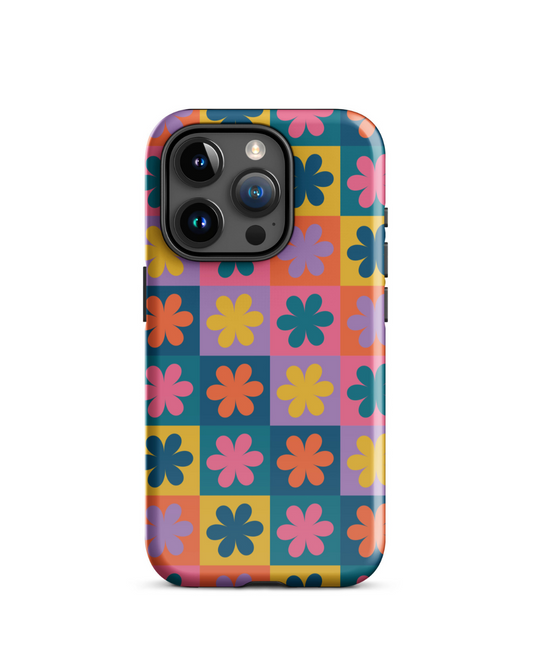 Retro Daisy iPhone Case