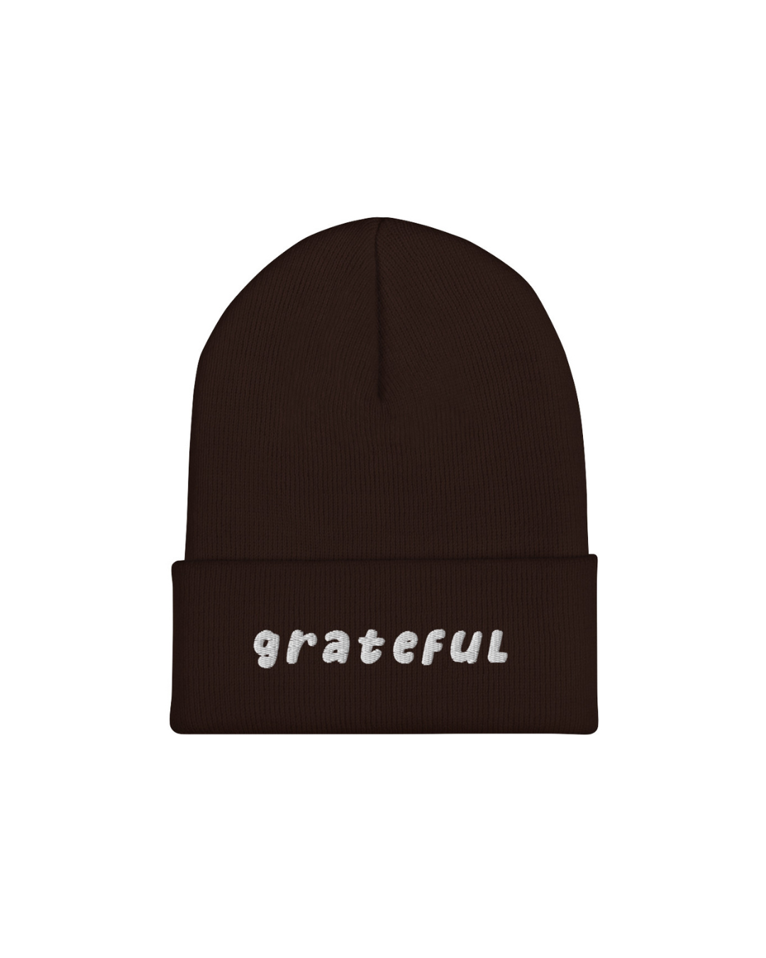 Grateful Embroidered Beanie