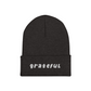 Grateful Embroidered Beanie