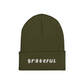 Grateful Embroidered Beanie