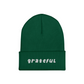 Grateful Embroidered Beanie