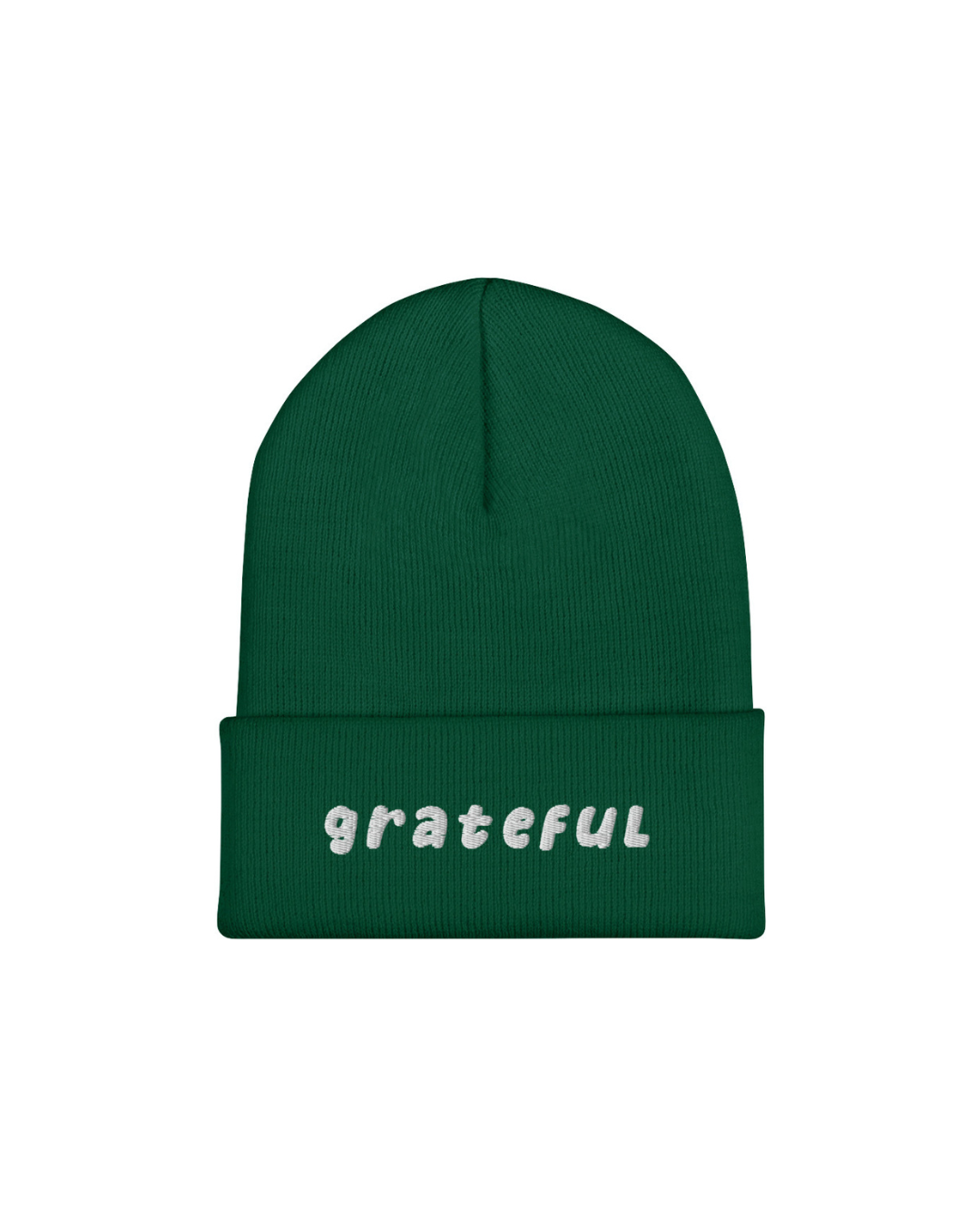 Grateful Embroidered Beanie