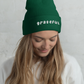 Grateful Embroidered Beanie