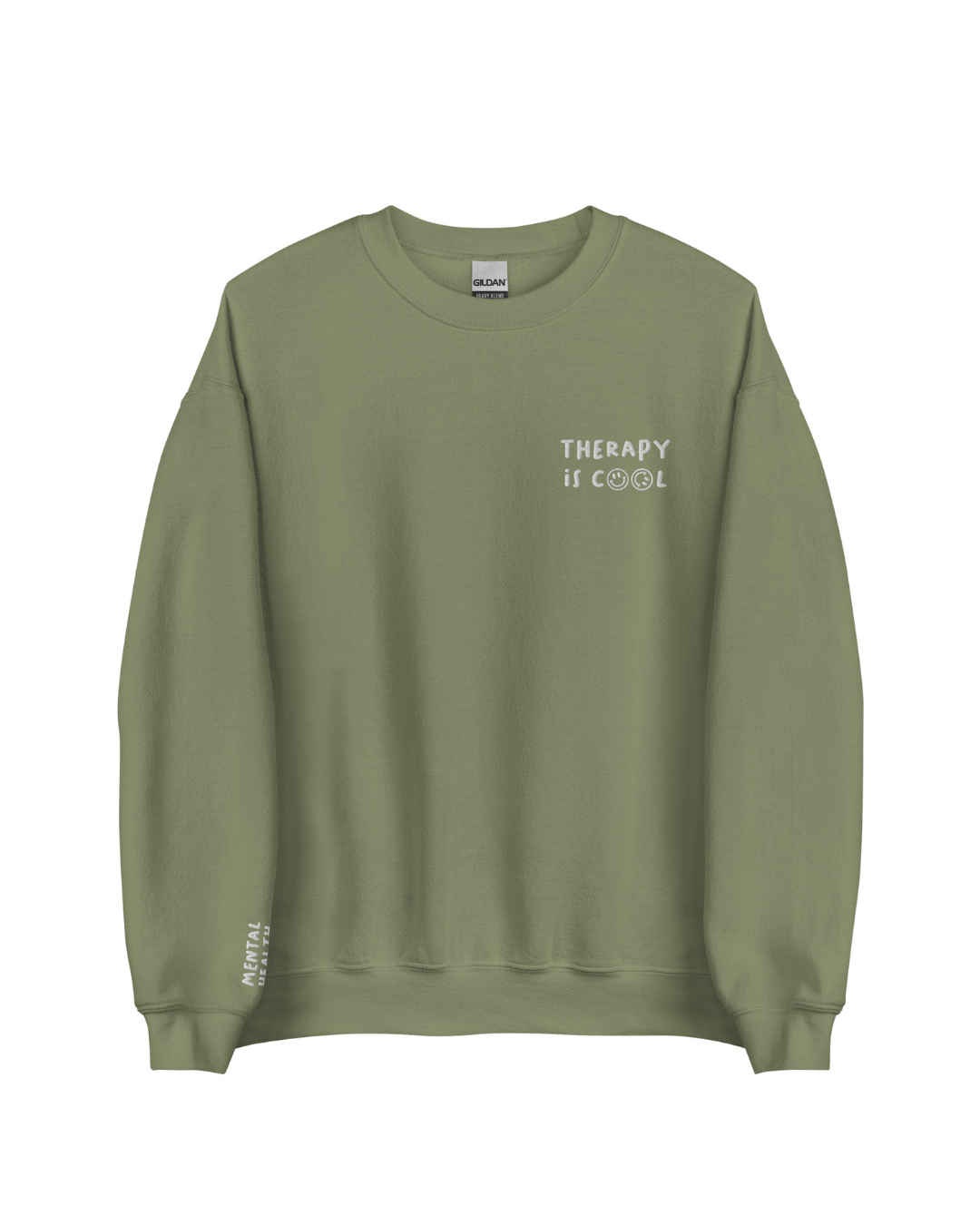 Therapy is Cool Crew Neck Sweatshirt