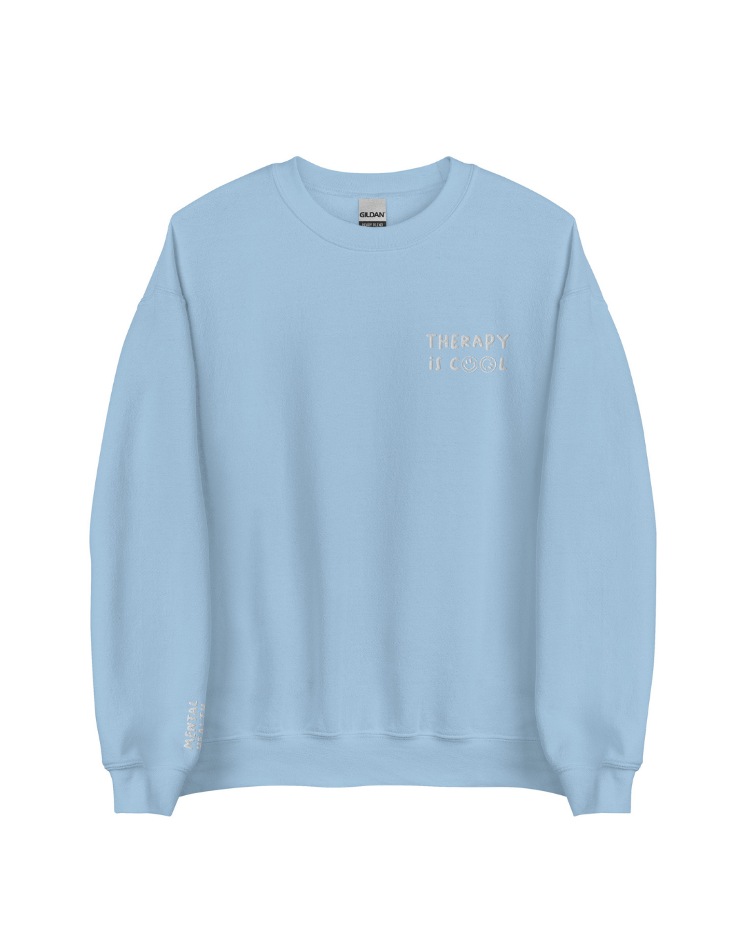 Therapy is Cool Crew Neck Sweatshirt