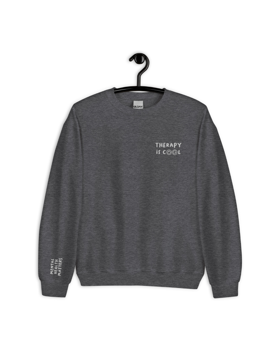 Therapy is Cool Crew Neck Sweatshirt