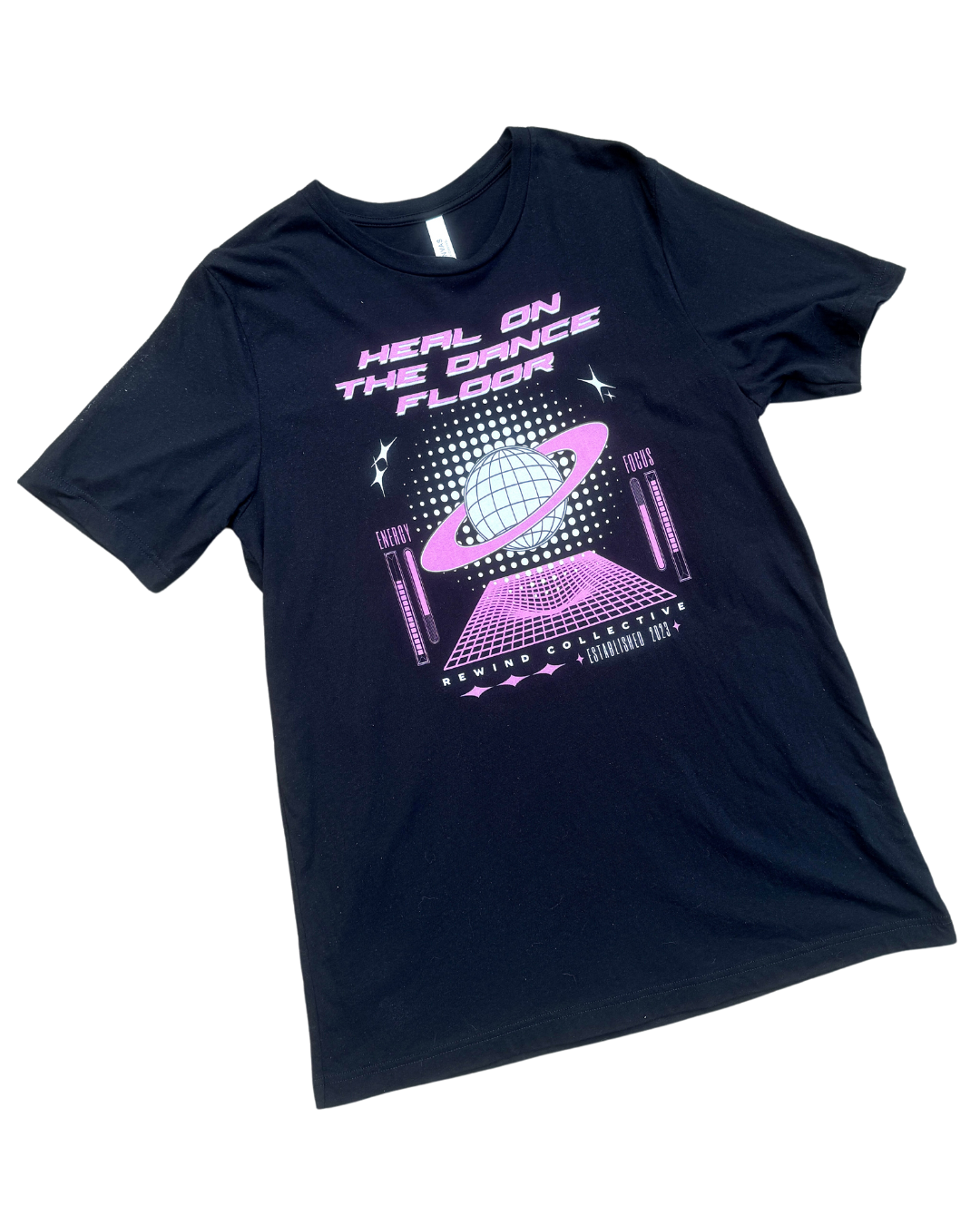 Heal on the Dance Floor Pink Tshirt