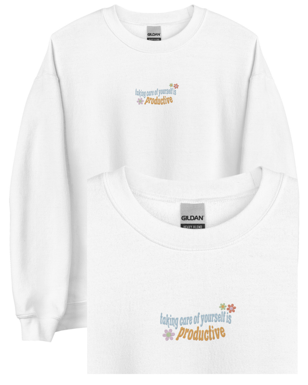 Taking Care Crew Neck Sweatshirt