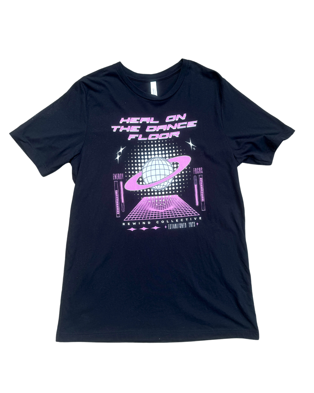 Heal on the Dance Floor Pink Tshirt