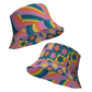 Retro Reversible Bucket Hat