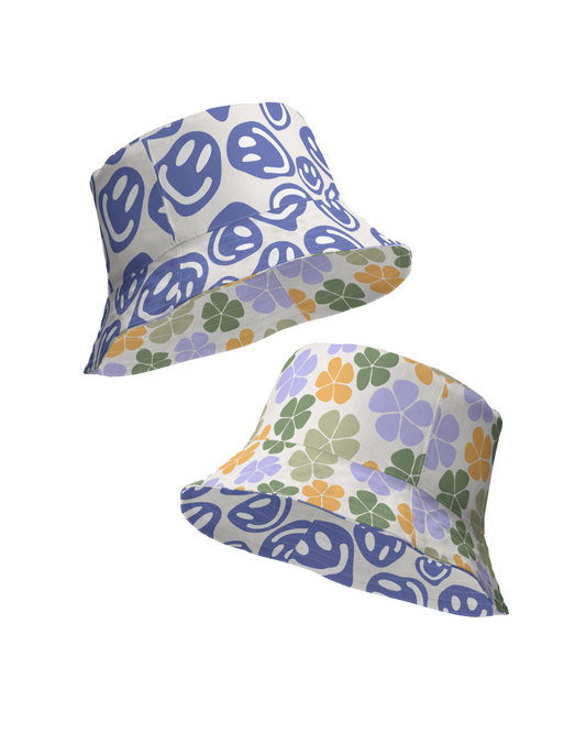 Happy Dayz Reversible Bucket Hat