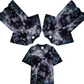 Angel Number Oversized T-Shirt Berry Tie-dye