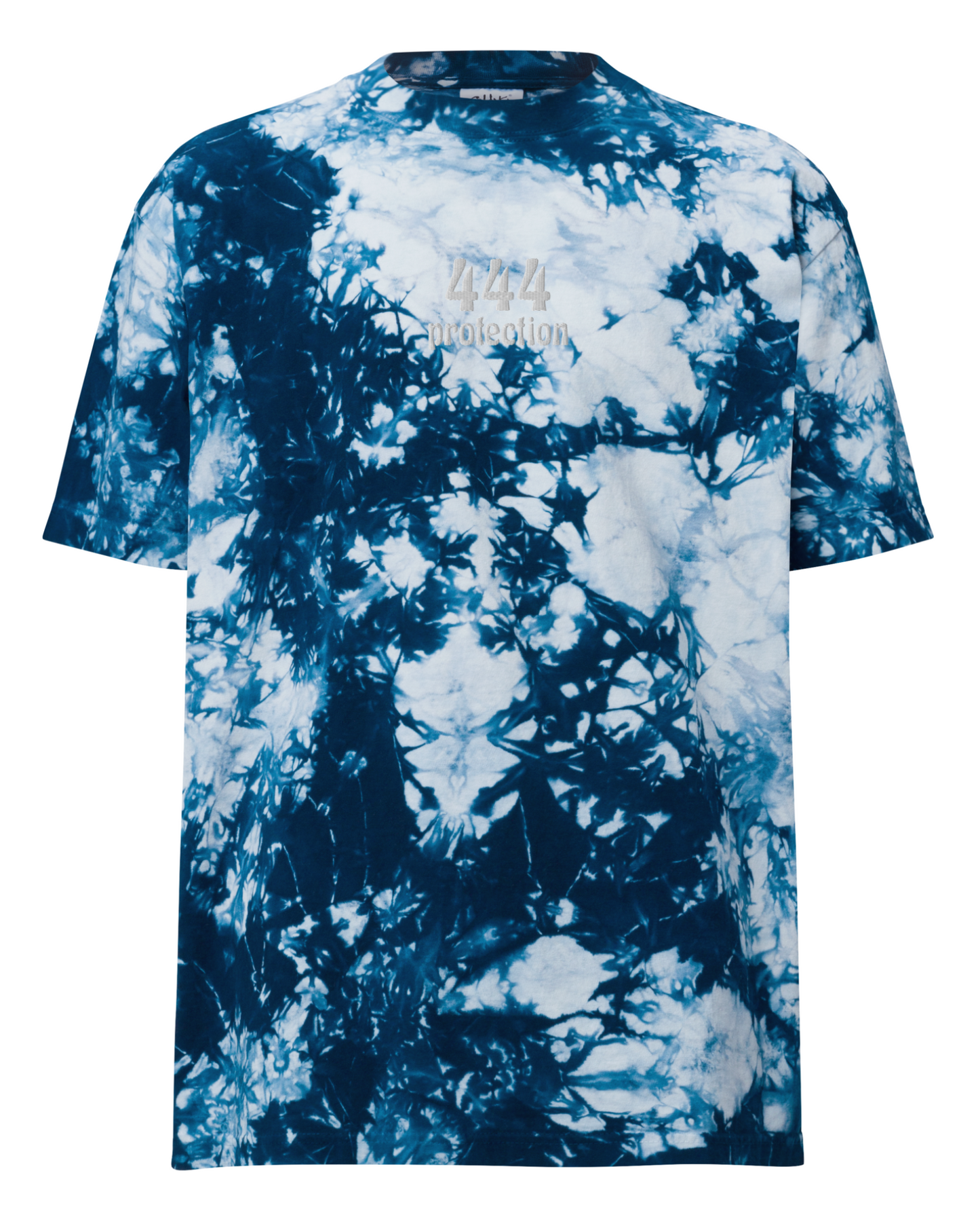 Angel Number Oversized T-Shirt Glacier Tie-dye