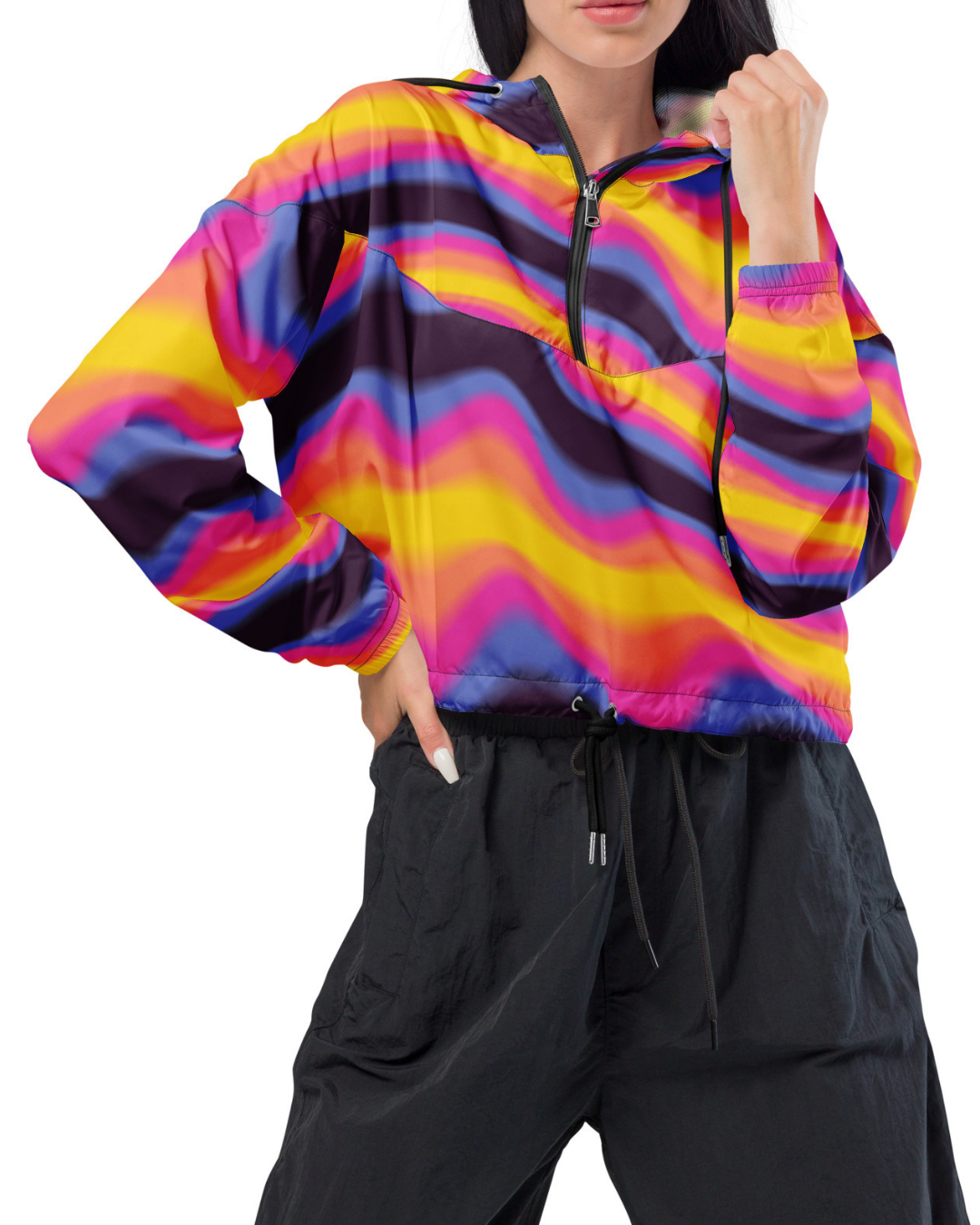 Daybreak Cropped Windbreaker