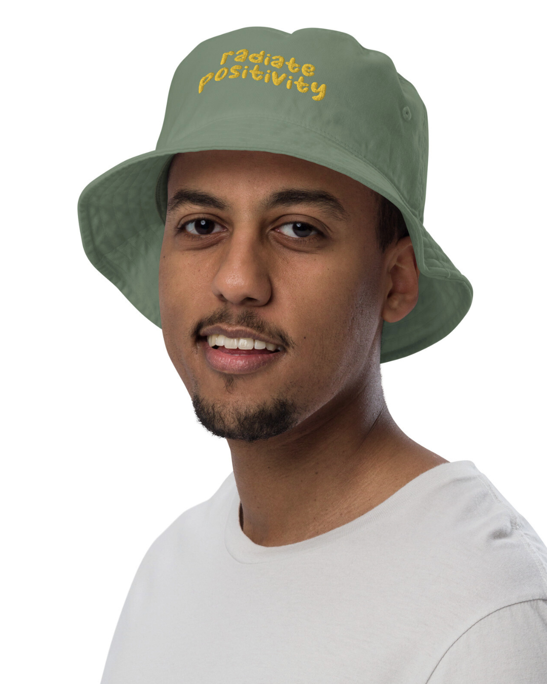 Radiate Positivity Organic Bucket Hat