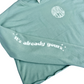 Abundance Club Cropped Sweatshirt