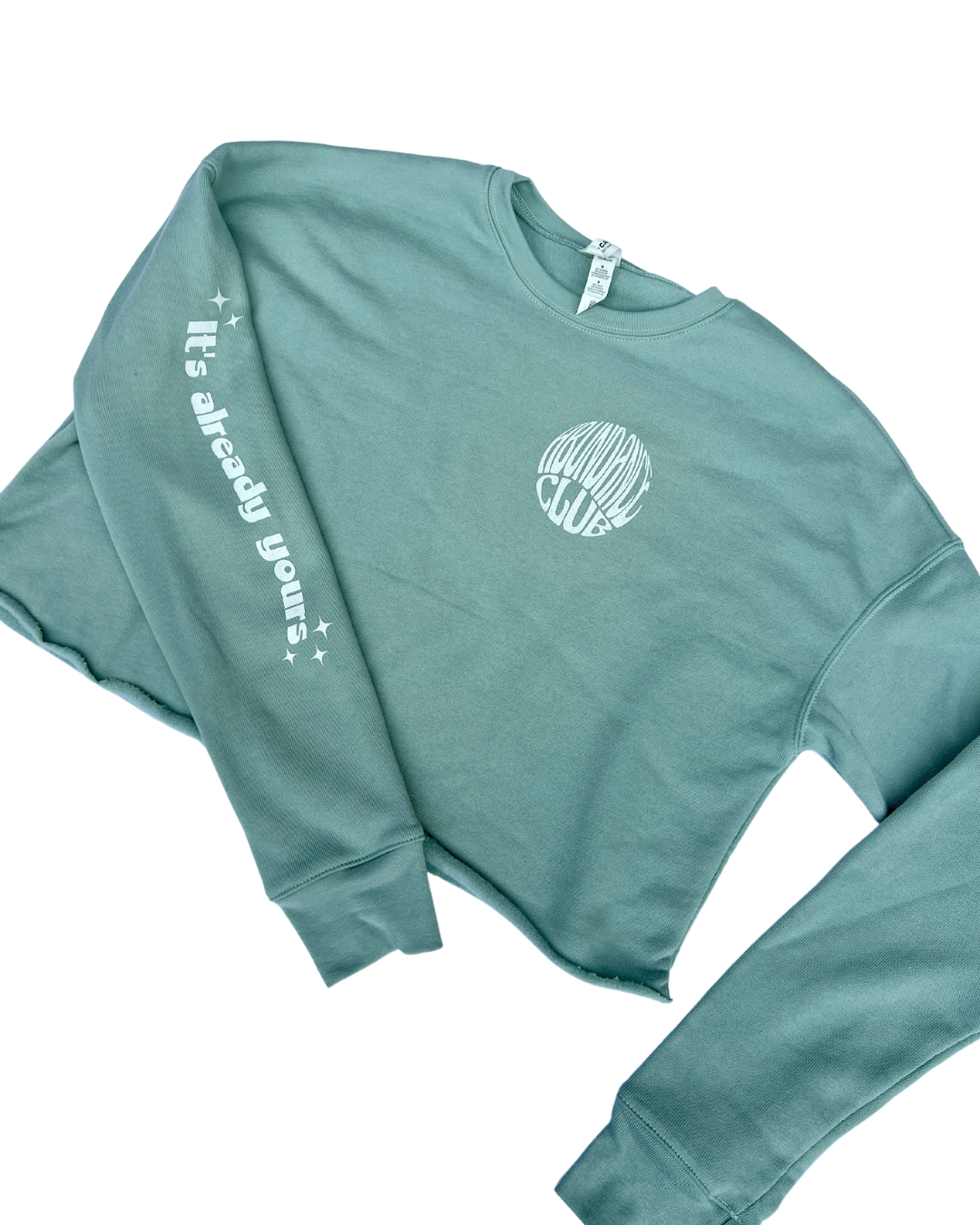 Abundance Club Cropped Sweatshirt