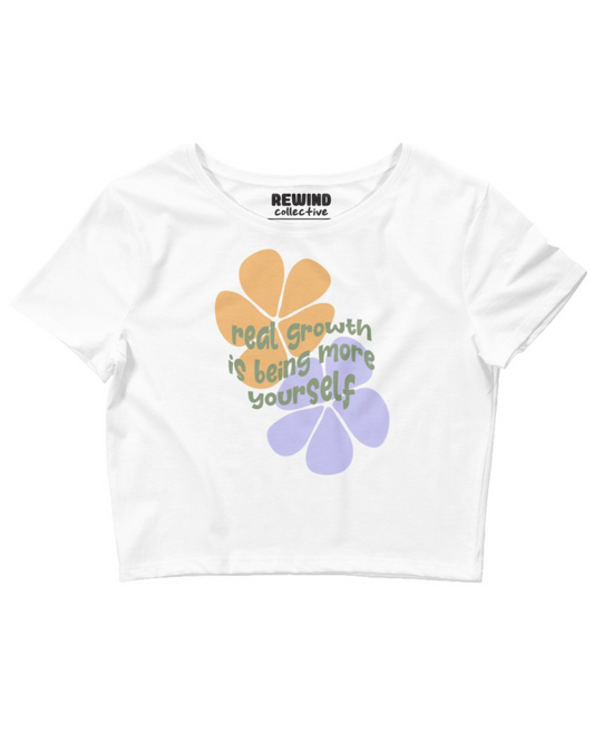 Real Growth Crop Tee