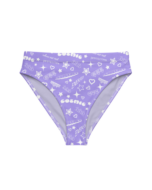 Cosmic Women's Recycled High Waisted Bikini Bottoms