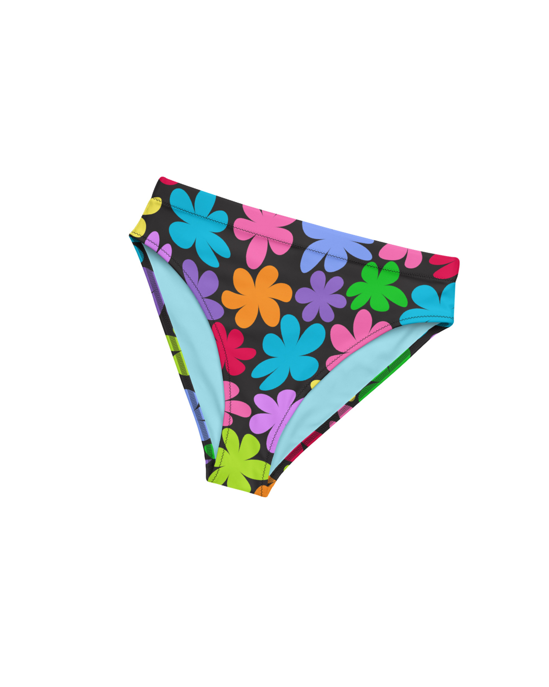 Daisy Garden Women's Recycled High Waisted Bikini Bottoms