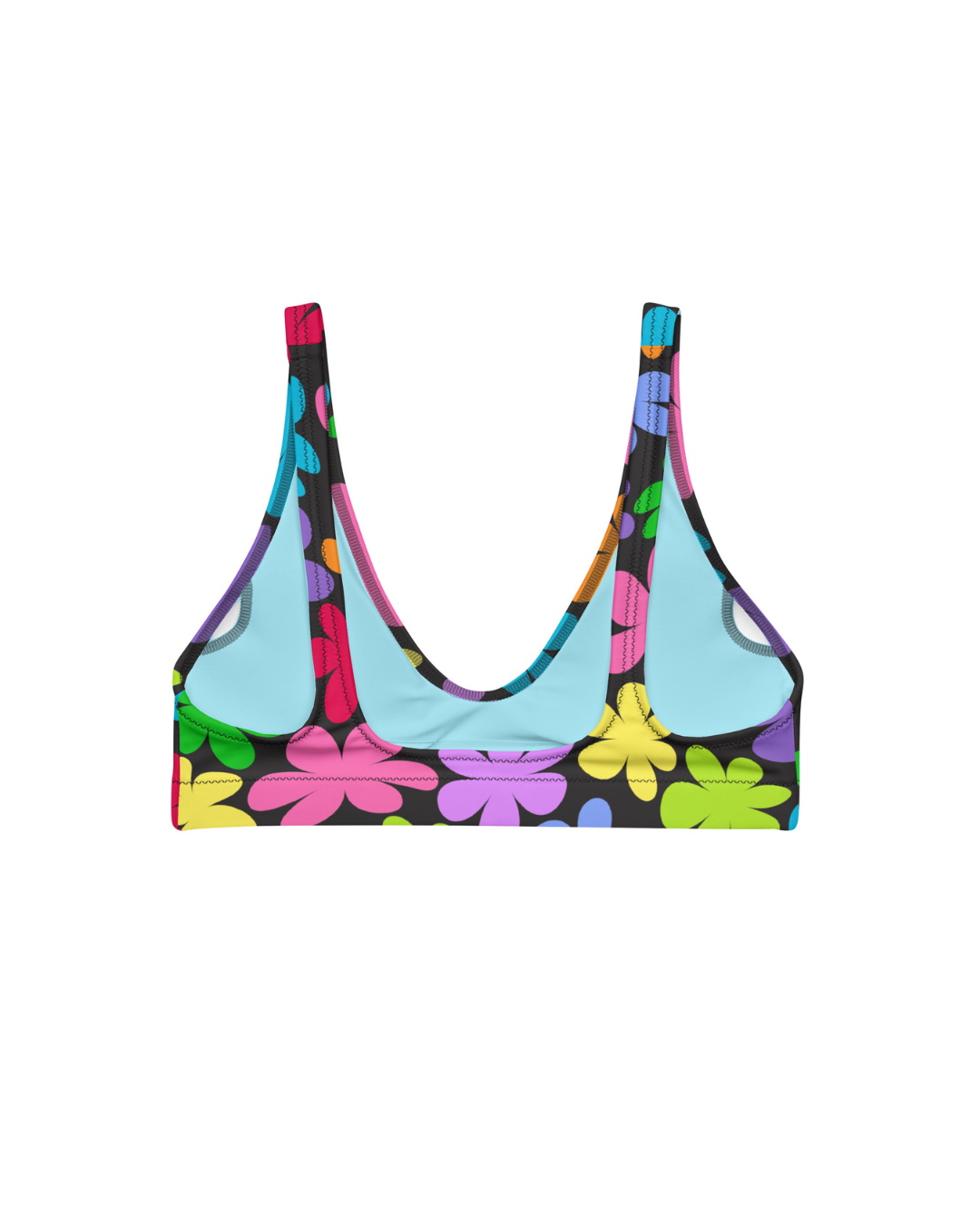 Daisy Garden Women’s Recycled Padded Bikini Top