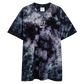 Angel Number Oversized T-Shirt Berry Tie-dye