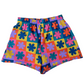 Retro Bloom Women's Recycled Shorts