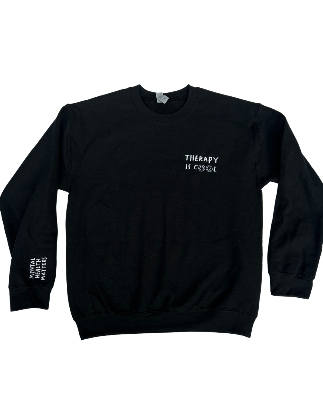 Therapy is Cool Crew Neck Sweatshirt