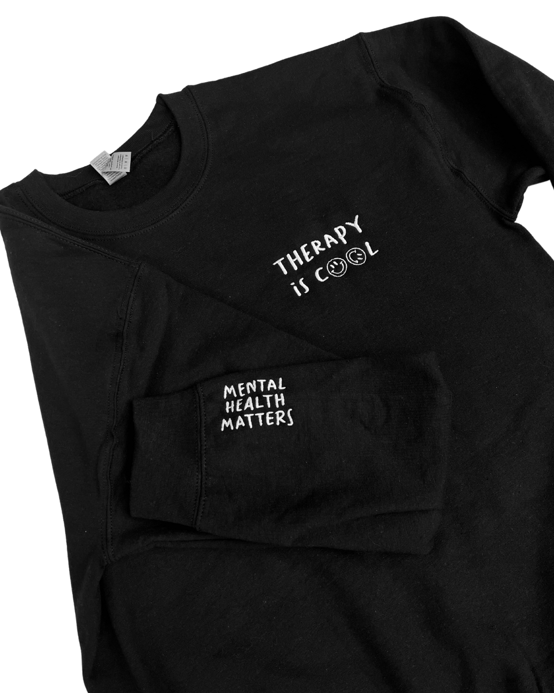 Therapy is Cool Crew Neck Sweatshirt