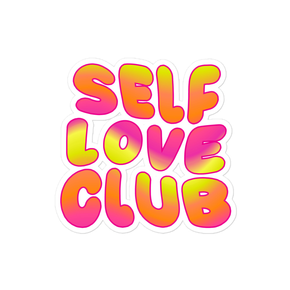 Self Love Club Sticker